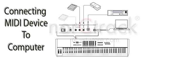 connecting midi keyboard to computer connect midi keyboard to computer