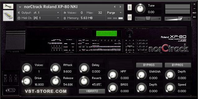 norCtrack xp-80 vst